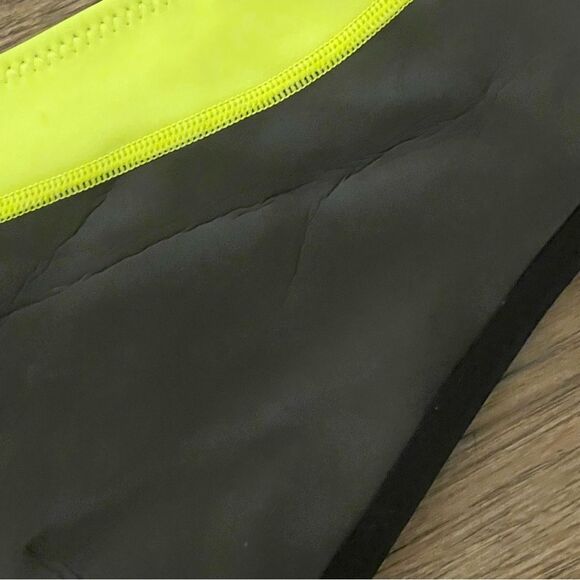GlideSoul Neoprene Black and Neon Yellow Bikini Bottom Size Small - Picture 5 of 9
